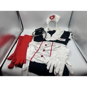 Halloween Critical Care Nurse Costume Adult Small With Accessories